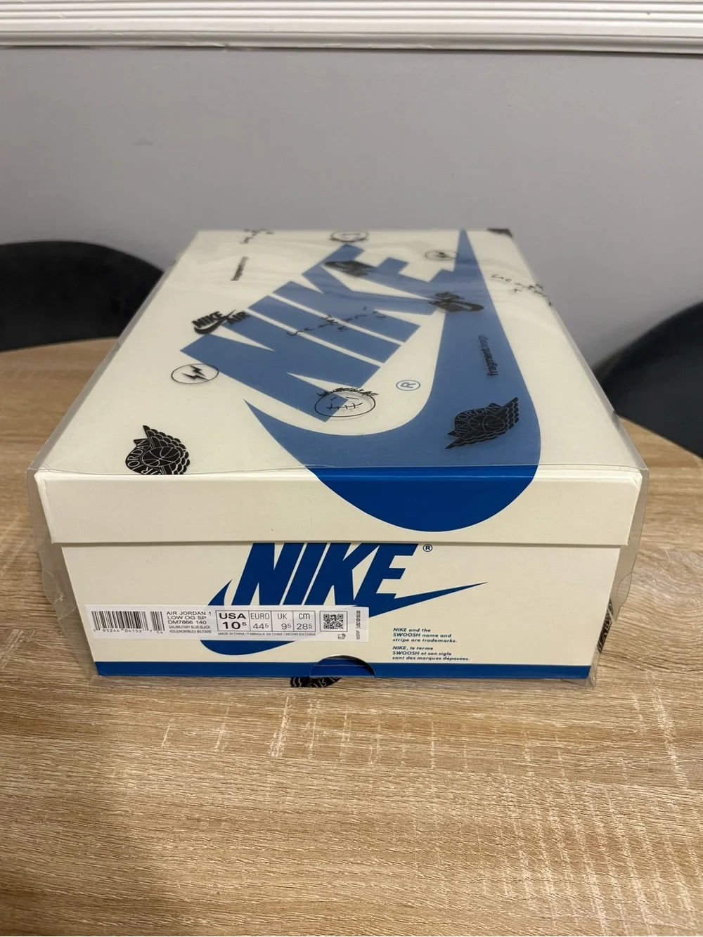 Jordan 1 low × Travis Scott Fragment 1.0